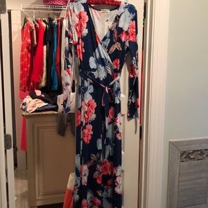Floral maxi dress